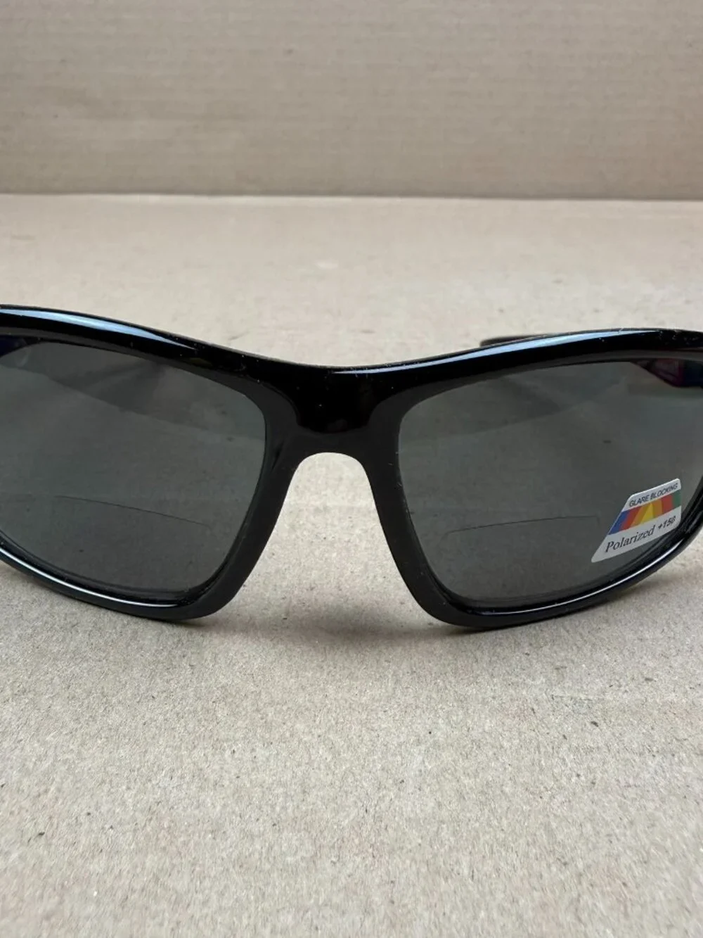 Men's Polarized Sunglasses Frame Only Black 62-18-125